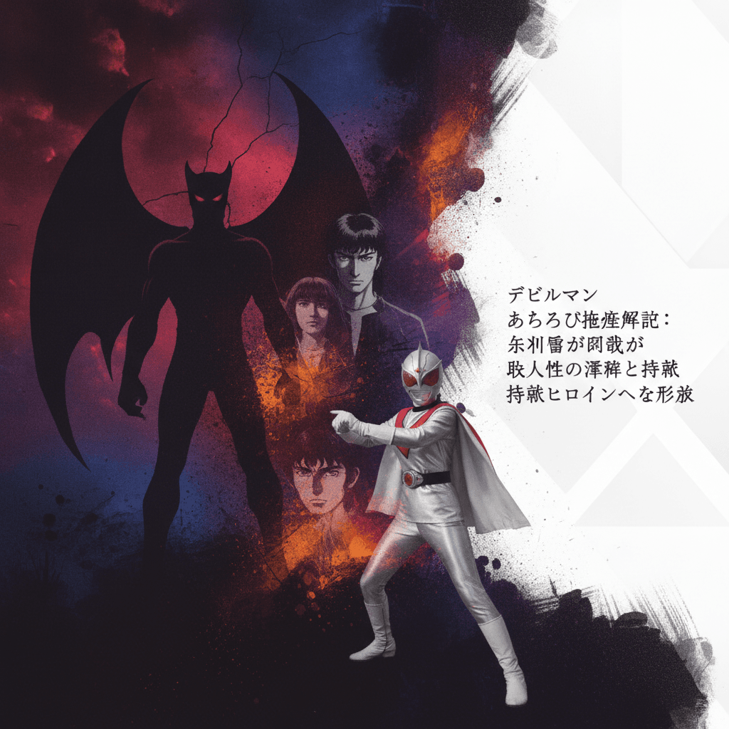 デビルマン あらすじ徹底解説:永井豪が描く人間性の深淵と特撮ヒロインへの影響
