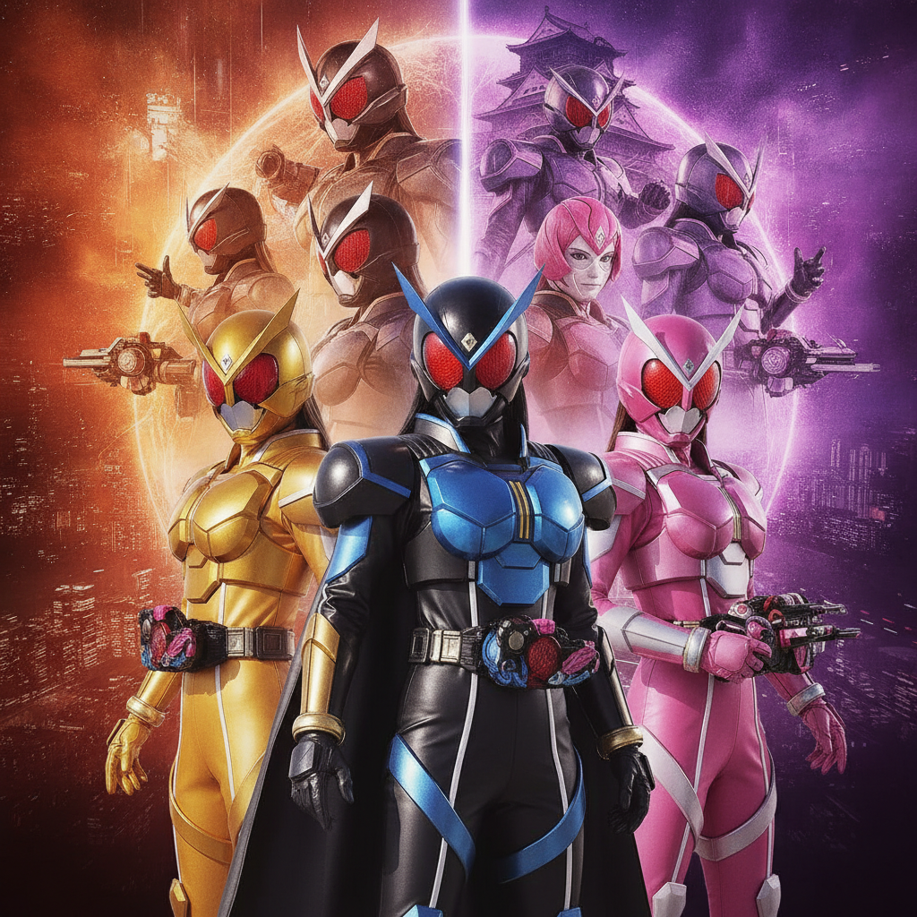 仮面ライダー 女性ライダー 一覧：特撮ヒロインの系譜と永井豪が拓いた新時代